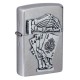 ENCENDEDOR ZIPPO CROMADO EMBLEMA CA