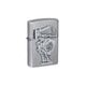 ENCENDEDOR ZIPPO CROMADO EMBLEMA CA
