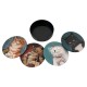 Juego de Portavasos Figura Gatos
