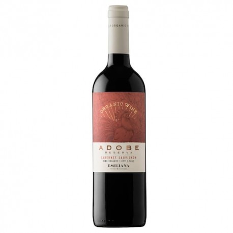 Vino Tinto Adobe Reserva Cabernet Sauvignon Orgánico