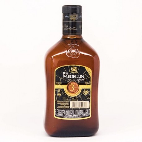 Ron Medellin 3 Años 750ML