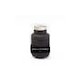 Botella plegable negro 500 ml