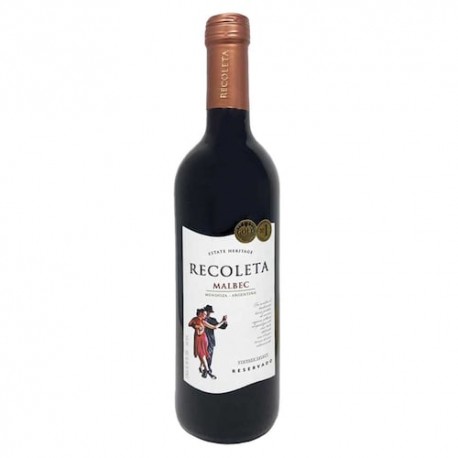 Vino Tinto Malbec Recoleta