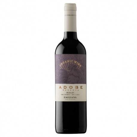 Vino Tinto Adobe Reserva Merlot Orgánico
