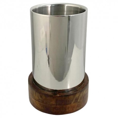 Enfriador Para Botella Color Plata