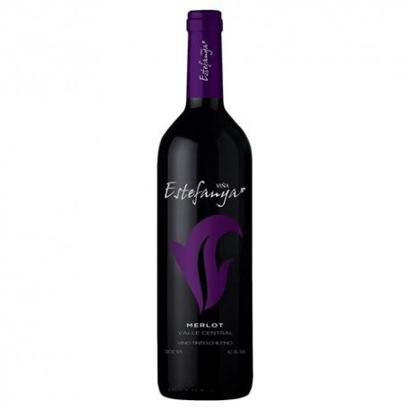 Vino Tinto Estefanya Varietal Merlot 750 ml
