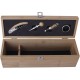 Caja Madera 3 Pzs. y Portabotella