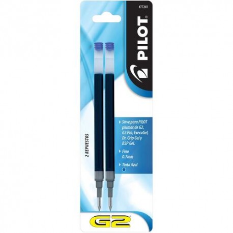 Repuesto roller ball g2 5 blíster azul punto fino