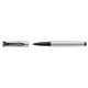 Roller Ball Pelikan Stola Plata Clip Negro Punto Mediano Tinta Negra