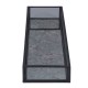 Home Nature joyero cloud rectangular elaborado en cristal con bordes metálicos 30*8*3 cm