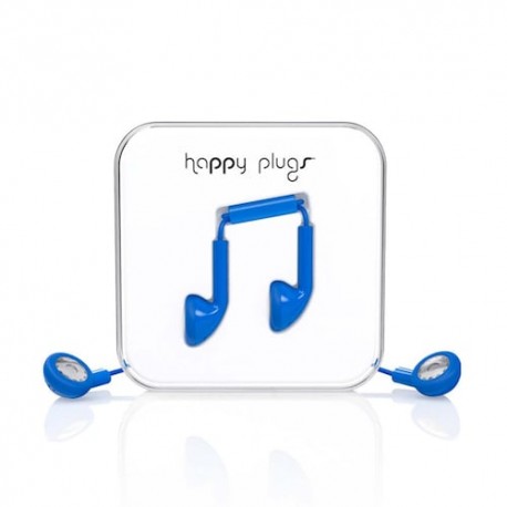 Audífonos Happy Plugs 7729 Cobalto