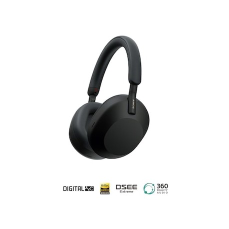 Audífonos Sony WH-1000XM5 on ear negros