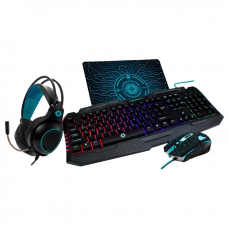 Kit Gaming 4 en 1-Fully Armed Negro Vortred
