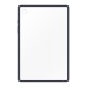 Funda clear edge cover Galaxy Tab A8 color azul