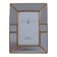 Home Nature portarretrato gold con bordes de metal 4*6'