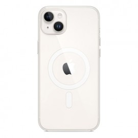 Funda para iphone 14 plus transparente con magsaf
