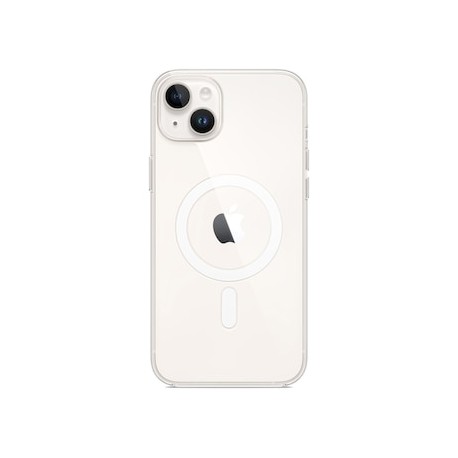 Funda para iphone 14 plus transparente con magsaf