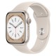 Apple Watch S8 45 mm Aluminio Blanco Estelar