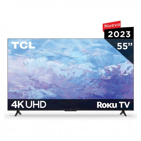 Pantalla TCL 55 pulgadas 4K UHD Roku TV 55S453