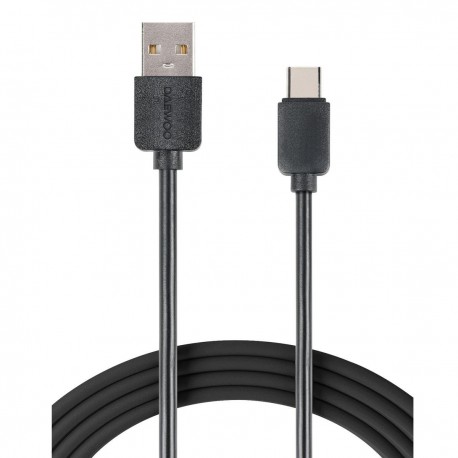 Cable de carga DAEWOO tipo C a Usb color negro