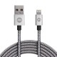 Cable USB IPhone 7/6/5 Nylon Bicolor