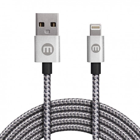 Cable USB IPhone 7/6/5 Nylon Bicolor