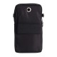 Wallet bag para viaje color negro sport