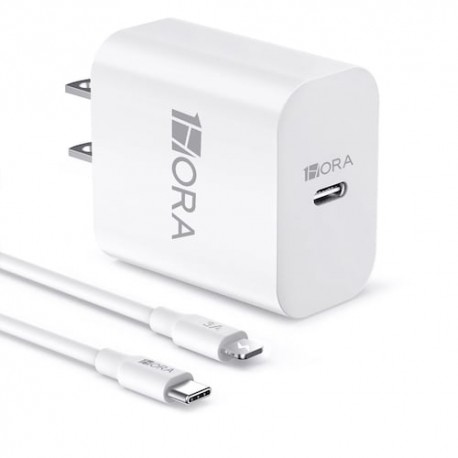 Cargador PD Tipo C A iPhone 20W Turbo