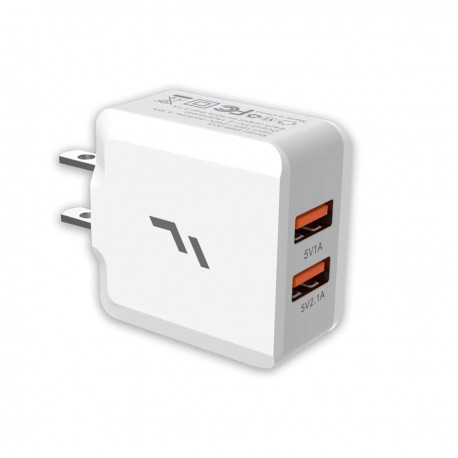 Cargador Pared Case Logic Forward 2 Usb Blanco