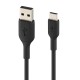 Cable Belkin Tipo C USB a Negro
