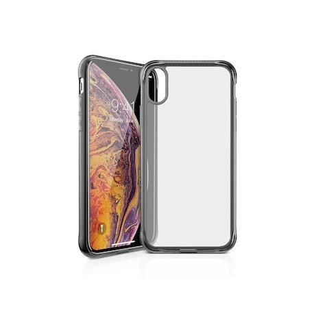 Funda Iphone XS Max Negro/ Trans Nano Ice
