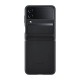funda zflip4 negra piel