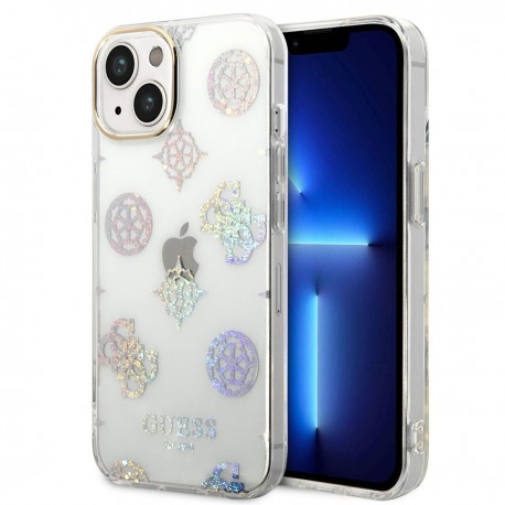 Funda Iphone 14 Electroplated blanca