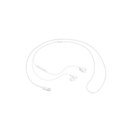 Audífono Alámbrico In Ear Usb Tipo-C Blanco