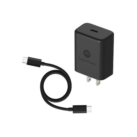 Cargador 30w con CableTipo C Motorola Turbopower