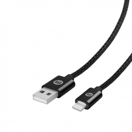 Cable Mobo Durable Lightning Negro 3m Iphone