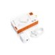 Cargador tipo C a lightning 6A blanco