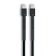 Cable Type C Type C Carga Rápida 1M Grafito