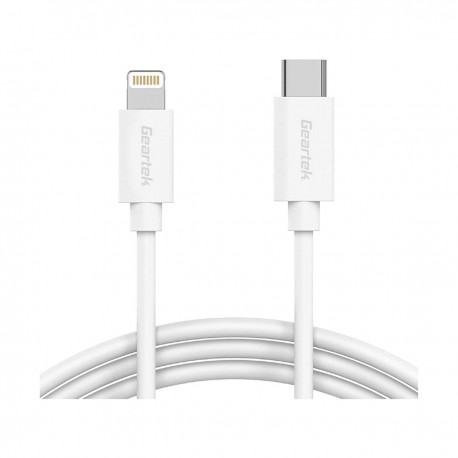 CABLE CARGA USB C A LIGHTNING GEART