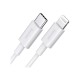 CABLE CARGA USB C A LIGHTNING GEART