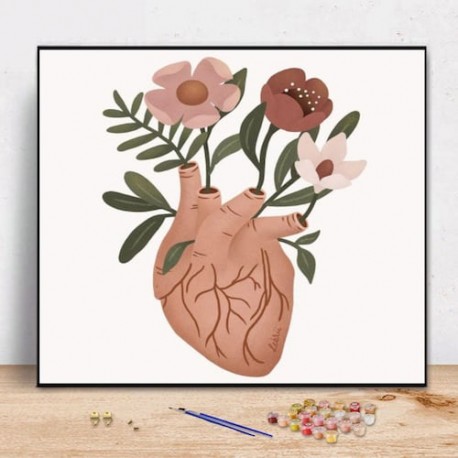Lienzo de Corazon