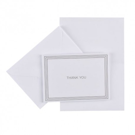 Paquete De 8 Tarjetas Y Notas Con Mensaje De Agradecimiento