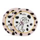 Set de 2 Platos de Porcelana color Rosa Diseño Disney 101 Dálmatas Egan