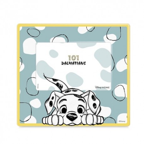 Portarretratos de Cerámica Esmaltada 20 X 18 cm color Azul Disney 101 Dálmatas Egan