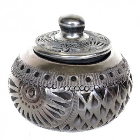 Alhajero Don Valente redondo barro negro modelo-19 12