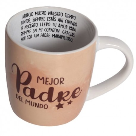 Taza de porcelana nico mejor padre del mundo