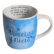 Taza de porcelana nico abuela y nieto