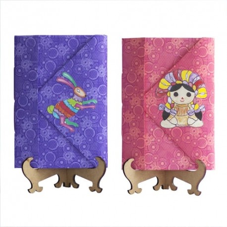 Libreta Ecologica Papel Reciclado Hixi - Artesanía