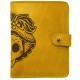 Portapasaporte Catrina Amarillo