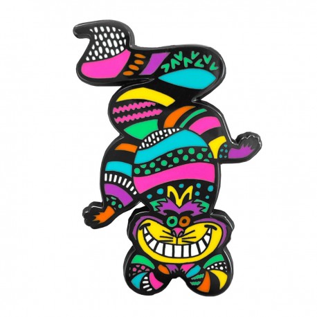 Pin Metálico Disney Gato Cheshire